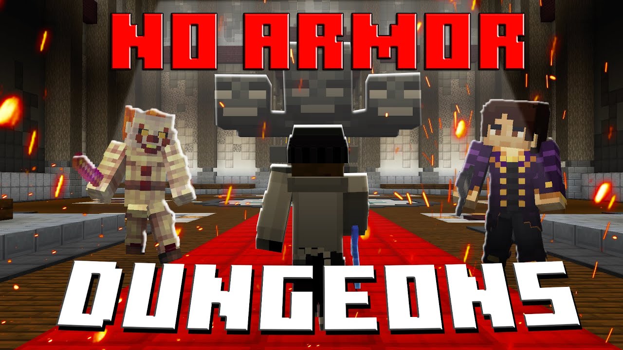 I solo-ed Dungeons without Armour... here is how (Hypixel Skyblock)