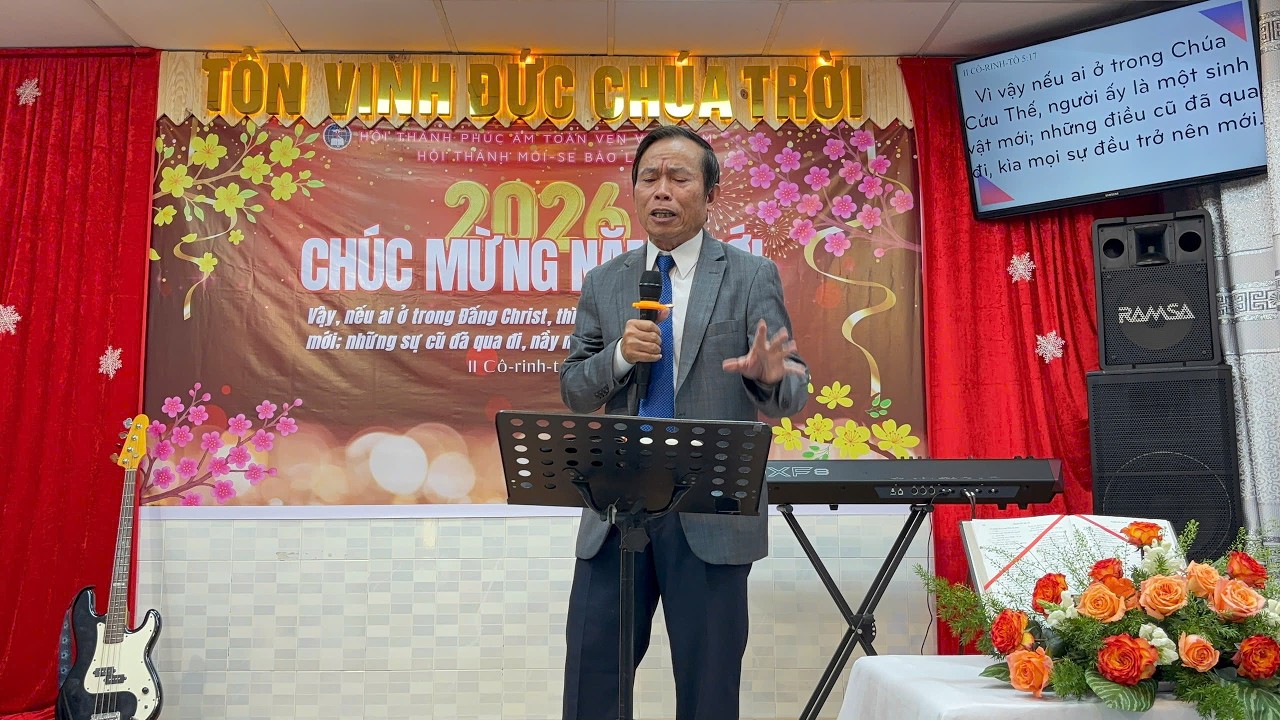 NĂM MỚI - CON NGƯỜI MỚI / MS NGUYỄN HỮU LỰC