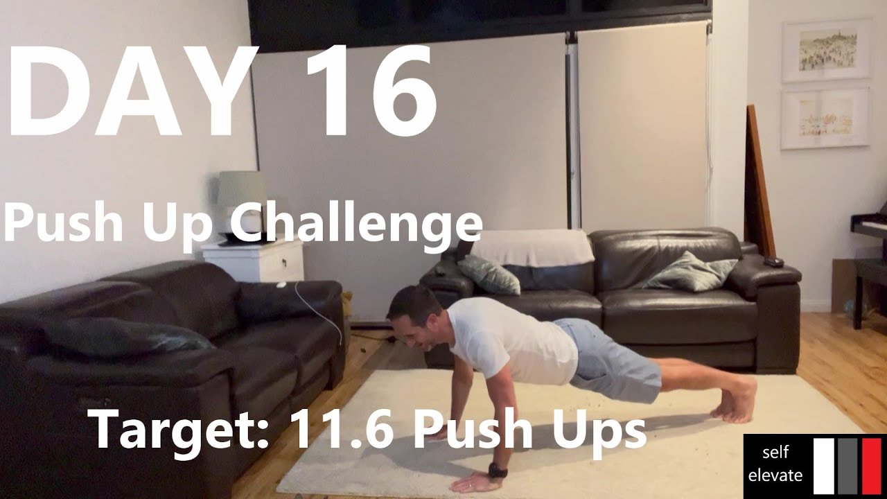 365 Day Push Up Challenge - Day 16 - YouTube
