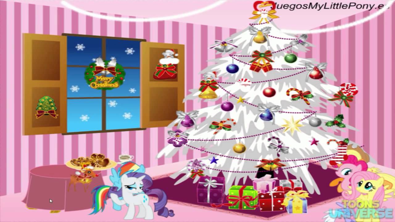 💫 My Little Pony Friendship is Magic Christmas Tree Decoration Game for Children Part 7 HD YouTube