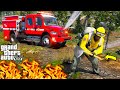 GTA 5 Firefighter Mod Cal Fire Fighting A Massive Wildfire Taking Over Paleto Bay Forest