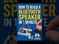 How to Build a Bluetooth Speaker with ESP32 – In 1 Minute! #esp32 #diy #bluetooth #diyelectronics