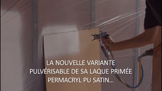 Trimetal Video demo Permacryl PU Satin Spray FR screenshot 2