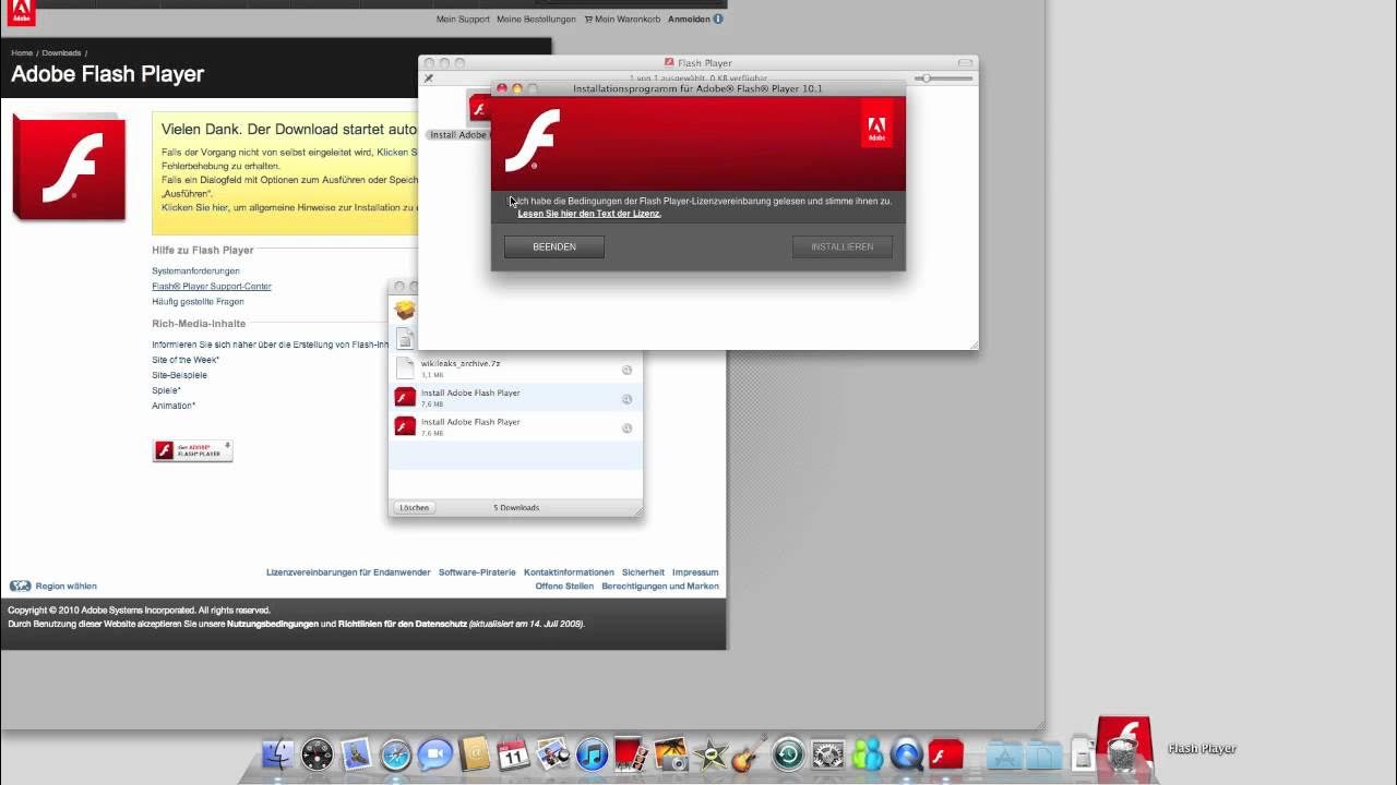 Flash player mac