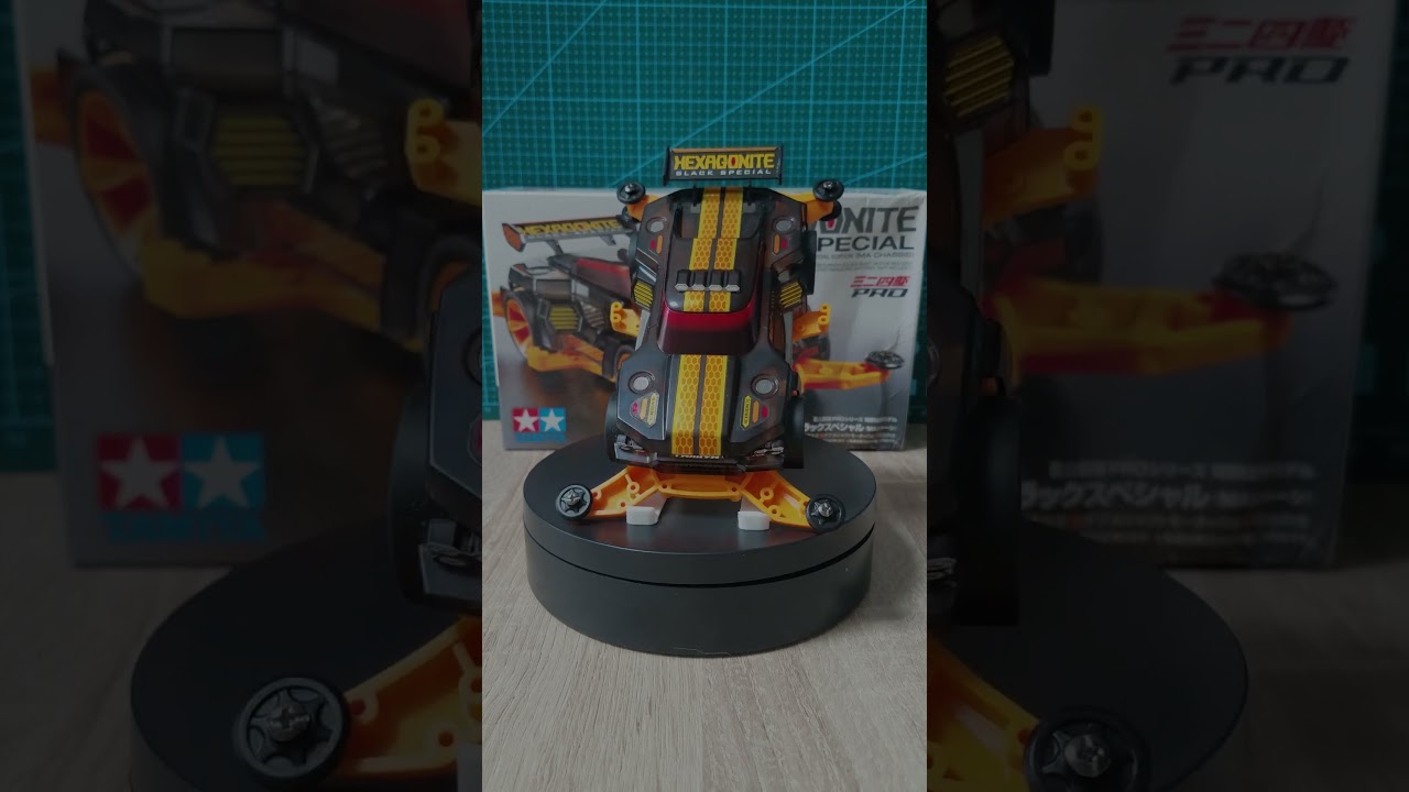Tamiya 95565 Mini 4WD Hexagonite Black Special - Châssis MA 1/32 - Neuf