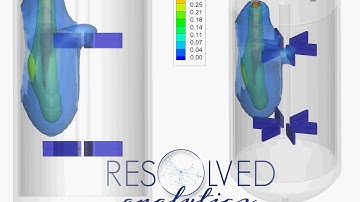 CFD Simulation of Mixing Tank With CONVERGE