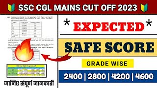 SSC CGL TIER 2 EXPECTED CUT OFF 2023SSC CGL 2023 TIER 2 CUT OFFSSC CGL MAINS EXPECTED CUT OFF 2023