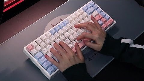 this keyboard sounds like bubbles