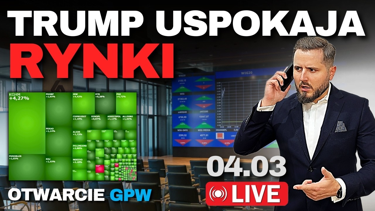 Otwarcie sesji na #GPW