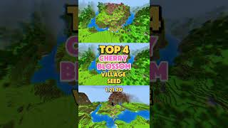 🔥BEST CHERRY BLOSSOM VILLAGE SEED [GOD SEED] Minecraft 1.21.70 Bedrock *minecraft seeds* 4K