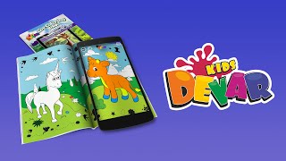 Introducing the new DEVAR kids Augmented Reality app! screenshot 1