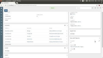 Reports and Analytics in EspoCRM