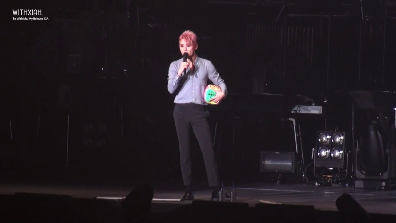 161213 XIA 김준수 지니타임 - 주사위 게임 (어깨춤을 추게할고양, 오르막길 부르기)