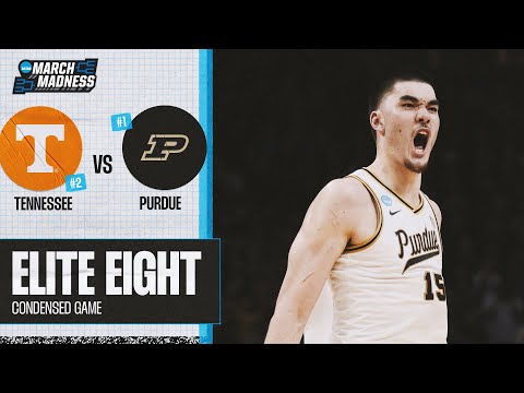 Purdue vs. Tennessee - Elite Eight NCAA tournament extended highlights