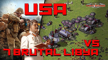 PARADROP MAYHAM - 1v7 BRUTAL AI ( Command & Conquer - Yuri