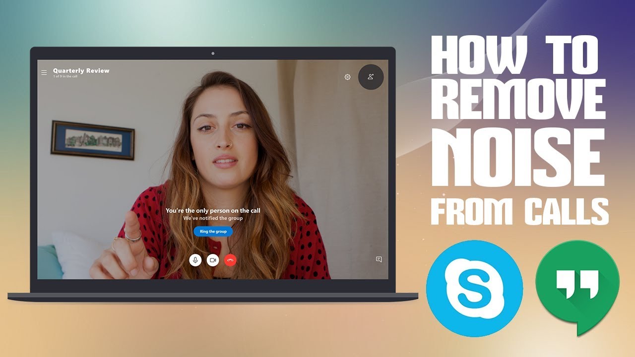 How To Remove Background Noise During Video Call, Meeting