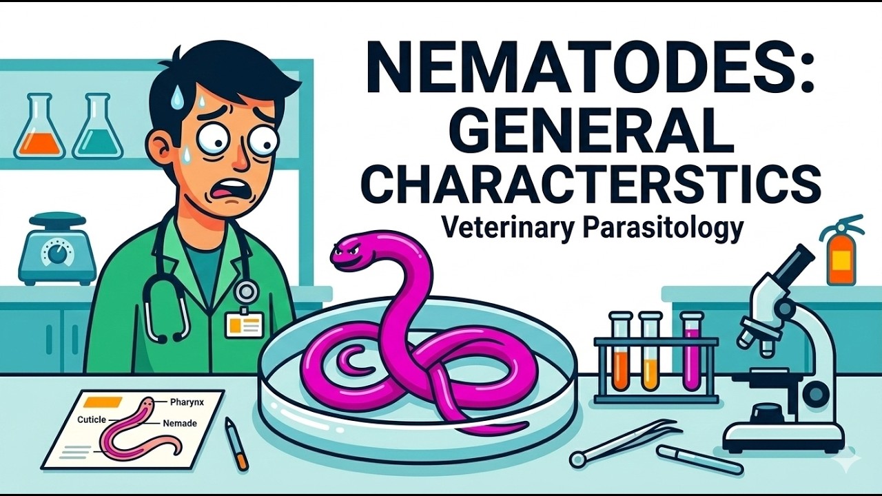 Introduction to Nematodes | General Characteristics | Veterinary Parasitology | BVSc | ICAR PG | VO