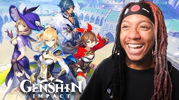 My FIRST TIME Playing GENSHIN IMPACT (Part 1)