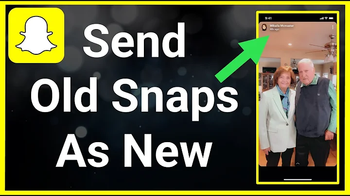 How To Send Old Pictures As New Snaps On Snapchat - DayDayNews