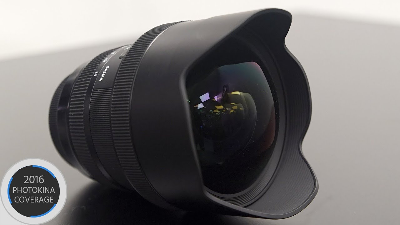 The New Sigma 12-24mm f/4 ART Full Frame Lens - No Distortion 