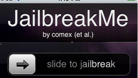 Jailbreak 4.0 & 4.0.1 on iPhone 4, 3Gs, 3G iPod Touch 1G 2G 3G & iPad