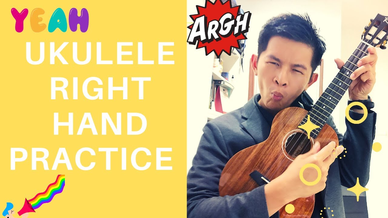 Ukulele|how to practice right hand - YouTube