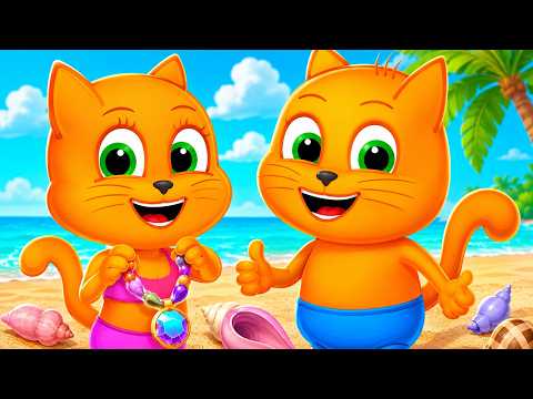 SHELL COLLECTION - Cats Family in English - Cartoon for Kids 4K