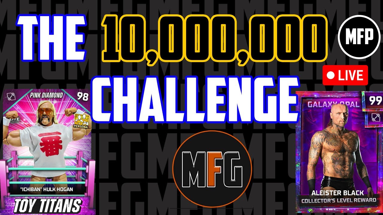 THE 10,000,000 MFP CHALLENGE |MyFACTION| WWE 2K25 |