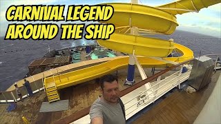 Carnival Legend Cruise Fun Sydney Vanuatu Mystery Island Mare New Caledonia GoPro Hero 3 Black