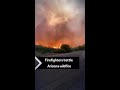 Firefighters battle Arizona wildfire