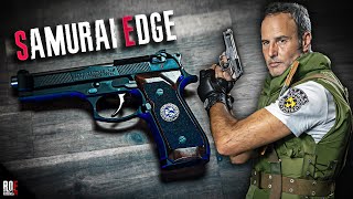 RESIDENT EVIL || Real SAMURAI EDGE (Beretta 92F) | Original CHRIS REDFIELD (Charlie Kraslavsky)