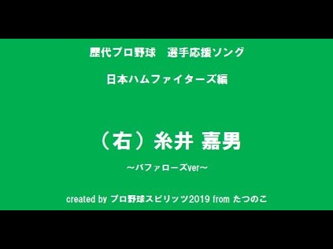 プロスピ2019 日本ハムファイターズ 糸井 嘉男 応援曲（バファローズver）