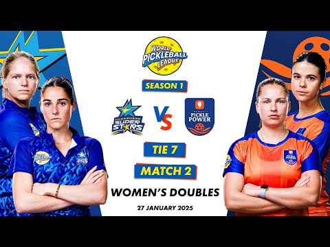 WPBL S1 | Hyderabad Superstars Vs Mumbai Pickle Power | Women’s Doubles