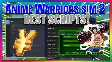 [UPD] Anime Warriors Simulator 2 Script GUI Hack | Auto Farm + Open Eggs | *PASTEBIN 2023*