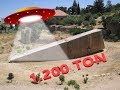 1.200 Tonluk Antik Kayalar. Kim Taşıdı?  Lübnan Baalbek Antik Şehri ve Gizemleri.