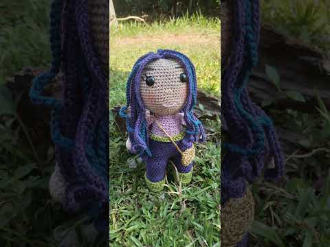 Boneca amigurumi Leninha #amigurumi #crochet