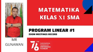 Program Linear #1 (Matematika) Kelas XI SMA
