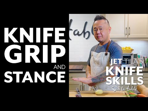 Knife Skills 101: How to Hold a Knife with Chef Jet Tila