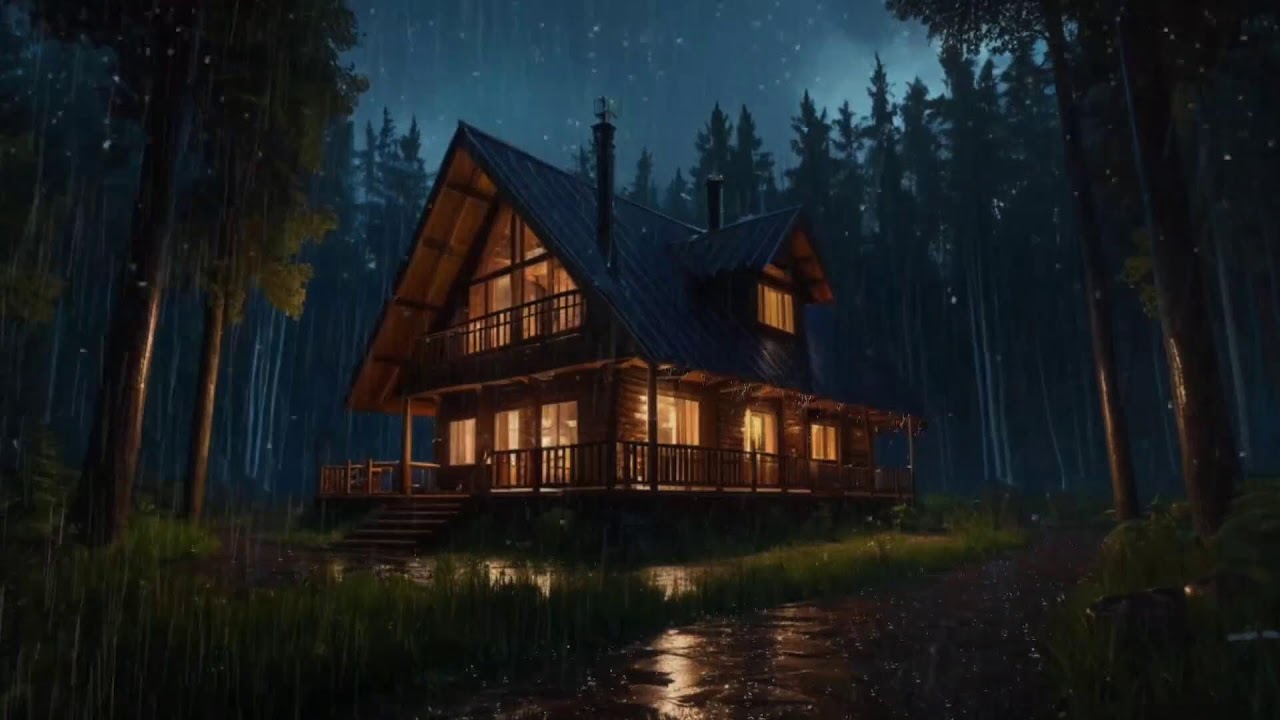 Super Heavy Rain To Sleep Immediately - Rain Sounds for Mental Relax