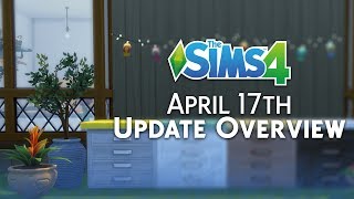 The Sims 4: Update Overview (April 17th, 2018) screenshot 3