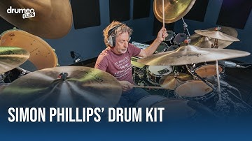 Simon Phillips Explains His Drum Kit Setup