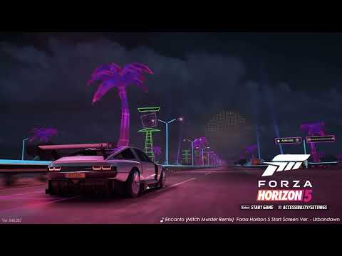 Encanto (Mitch Murder Remix) by Urbandawn - Forza Horizon 5 Retrowave Update Intro Version
