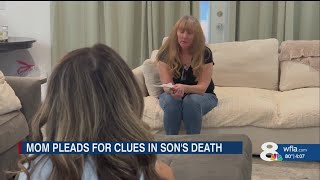 'Admit what you've done': Mother speaks out on son's murder