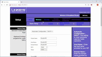 How to Login to Linksys WRT54GL and Change Default Router Password
