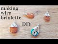 How to wire wrap a briolette / jewelry making for beginners