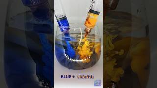 Energy in balance: orange sparks, blue calm