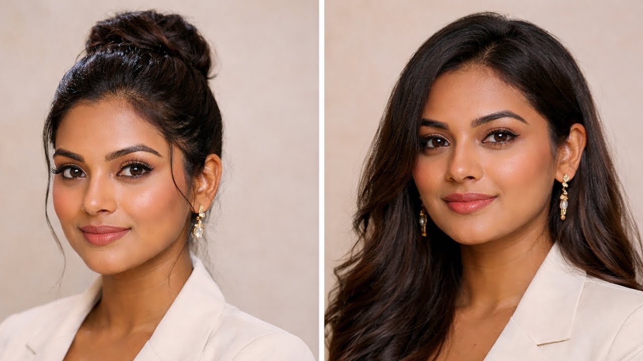 ඔබගේ මුහුණේ හැඩයට Hair Up ද Hair Down ද හොඳ? | සිංහල
