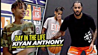 Kiyan Anthony &quot;Day In The Life&quot; | Son of Carmelo &amp; La La Anthony Is Ready To Pave His Own Wave!