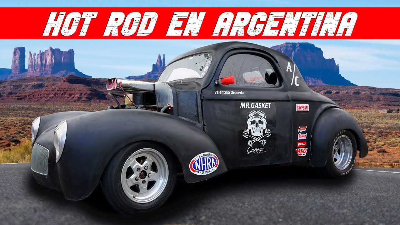 Hot Rod en Argentina / Historias, anécdotas y un taller lleno de Hot Rod y autos americanos