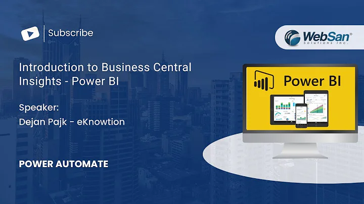 Introduction to Business Central Insights - Power BI